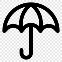 raincoat, rain protection, waterproof, windproof icon svg