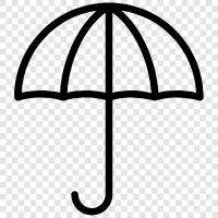 Regenmantel, Regenausrüstung, wasserdicht, Outdoor symbol