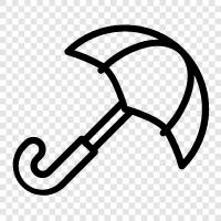 raincoat, protection from the rain, shelter, rain protection icon svg