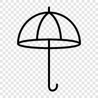 yağmurluk, su geçirmez, Umbrella ikon svg