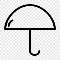 raincoat, rain, protection, canopy icon svg