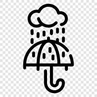 raincoat, rain, protection, wet icon svg