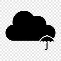 raincoat, rain protection, weather protection, rain gear icon svg