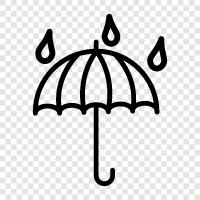 raincoat, rain gear, rain protection, waterproof icon svg