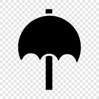 raincoat, rain protection, rain gear, Umbrella icon svg