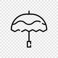 raincoat, protection, from the sun, from rain icon svg