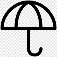 raincoat, waterproof, protection, Umbrella icon svg