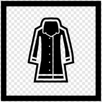 raincoat, waterproof, coat, rain icon svg