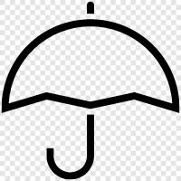 raincoat, rain gear, protection, waterproof icon svg