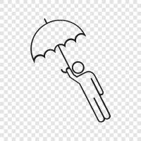 raincoat, rain, protection, shelter icon svg