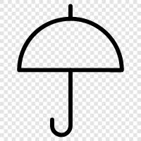 raincoat, protection from the rain, umbrella, waterproof icon svg