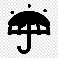 raincoat, rain gear, waterproof, protection icon svg