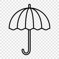 raincoat, rain gear, protect, from the rain icon svg