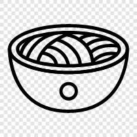 Ramen, Soba, Chop Suey, Chow Mein icon svg