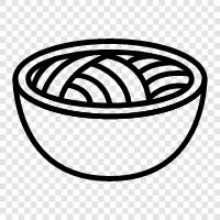 ramen, soup, chow mein, udon icon svg