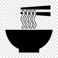 ramen, udon, soba, lo mein icon svg