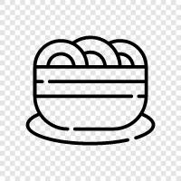 Ramen, Soba, Udon, Soba Noodles icon svg