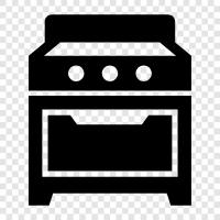 range, oven, cookware, kitchen icon svg