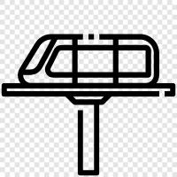 rapid transit, commuter rail, light rail, transit icon svg