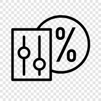 rate, APR, interest, loan icon svg