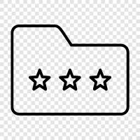 Ratingsystem, Ratingskala, Ratings, Sternebewertung symbol