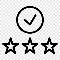 ratings, rating system, rating scale, ratings boxes icon svg