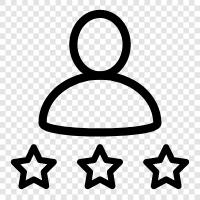 ratings, rating system, ratings agency, ratings scale icon svg