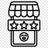 ratings, rating system, rating scale, grading scale icon svg