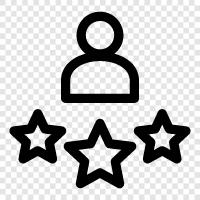 ratings, ratings system, rating scale, star ratings icon svg