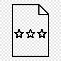 ratings system, ratings system design, ratings scale, ratings criteria icon svg