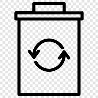 recycle, upcycle, salvage, refurbish Save icon svg