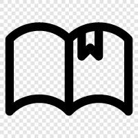 read, novel, story, Book icon svg