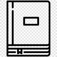 read, novel, story, fiction icon svg