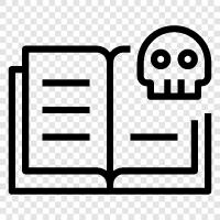 reading, story, novel, literature icon svg