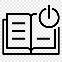 Reading, Literature, Book icon svg