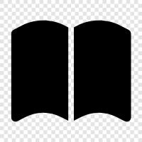 reading, literature, writing, story icon svg