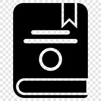 reading, fiction, novel, story icon svg