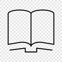 reading, novels, story, fiction icon svg