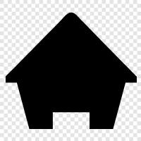 real estate, home improvement, remodeling, Home icon svg