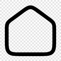 Real Estate, House, Housewarming, Rentals icon svg