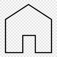 real estate, houses, apartments, condos icon svg