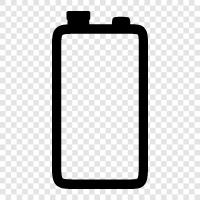rechargeable battery, lithium ion battery, nickelcadmium battery, Volt Battery icon svg