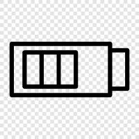rechargeable battery, Liion battery, lead acid battery, nickel icon svg