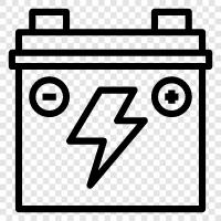 wiederaufladbar, LithiumIonen, tragbar, Solar symbol