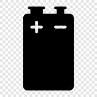 rechargeable, lithium ion, ion, electric icon svg