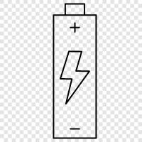 rechargeable, power, electricity, power supply icon svg
