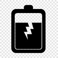 rechargeable, USB, laptop, phone icon svg