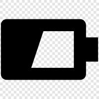 rechargeable, lithium ion, AAA, battery icon svg