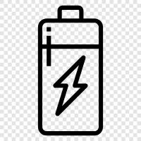 rechargeable, solar, wind, energy icon svg