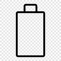 rechargeable, lithium ion, rechargeable batteries, battery life icon svg